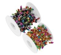 HONITANO 2 Rollos Cadena de Luces Decorativas Simulación Navideña con Luces para Interiores Flexible y Versátil para Decoración de Casa Muñecas Árbol y Eventos Festivos