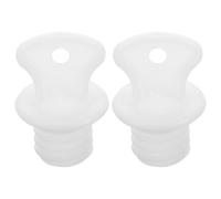 HONITANO 2 Tapones de Plástico Reutilizables para Bolsas Agua Caliente, Tapones Pequeños de 16 Mm Sellado, Ideales para Uso Diario y Viaje
