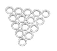 HONITANO 20 Juegos Quartz Clock Mounting Nuts Round Head Fasteners For DIY Quartz Clock Movement Repair Home And Office Assembly