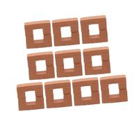 HONITANO 20 Piezas Mini Ladrillos Realistas para Bricolaje Casa Muñecas Materiales Construcción Miniatura para Dollhouse Building y Tiny Craft Bricks Accesorios Creativos para Paisajes y