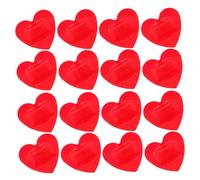 HONITANO 20 piezas Parches Transpirables Forma de Corazón Unidades Vendas Impermeables para Heridas Adhesivos Resistentes para Uso Diario Cuidado Seguro y Cómodo para San Valentín