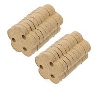 HONITANO 20 piezas Unidades Bloques de Moxa Forma de Flor de Ciruelo Pastillas de Artemisa Natural Prensada para de Acupuntura Uso Seguro para Hombres y Mujeres Casa y Exterior