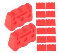 HONITANO 20piezas Miniatura Barreras De Tráfico Realistas para Jugar Accesorios y Educación Vial para Niño Niña Diseño Auténtico y Seguro para Escenas De Tráfico y Aprendizaje