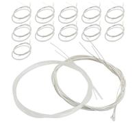 HONITANO 24 Piezas Cuerdas de Guitarra Clásica de Nylon Transparente con Extremo Atado para Acústica Duraderas y Suaves Pack Extendido para Práctica y Reparación