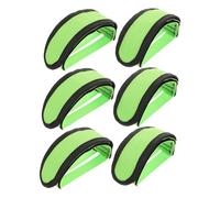 HONITANO 3 Pares Correas Ajustables para de Bicicleta Clips Ergonómicos Antideslizantes para Ciclismo Urbano y Entrenamiento Correas de Nylon Reciclable para Pies Instalación Rápida para