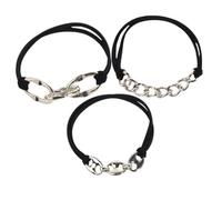 HONITANO 3 Piezas Accesorios Cabello Pulseras Coleteros Elásticos Para Niñas Bandas Elásticas Cabello Cuerdas Uso Diario y Fiestas