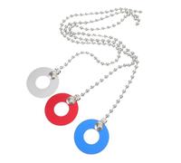 HONITANO 3 Piezas Cadena de Vibración para Platillos de Batería Accesorio de Extensión Metálico con Efecto Siseo para Kits de Jazz Encadenador de Platillos para Percusión Amplificador de