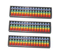 HONITANO 3 Piezas Calculadora Portátil Dígitos de Ábacos de Aprendizaje de Matemáticas y Desarrollo Cerebral Educación Infantil