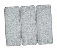 HONITANO 3 piezas Paños para Fregona Plana de Microfibra Unidades Reutilizables Almohadillas Recambio Lavables para Limpieza Suelos Azulejo y Mármol Fáciles de Instalar y Duraderos