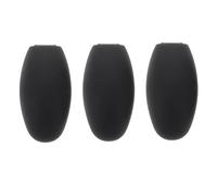 HONITANO 3piezas Almohadilla De Reposapiés Para Saxofón Cojín Para Dedo De Pulgar Accesorios Para Instrumentos De Viento Color Negro