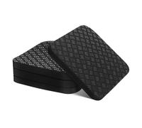 HONITANO 4 Piezas Anti-Slip Exercise Equipment Mats For Treadmill and Stationary Bike Noise Reduction Vibration Dampening Pads For Hardwood Floors and Carpet Protection