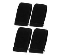 HONITANO 4 Piezas Bandas Elásticas de Ejercicio para Piernas Accesorios de Entrenamiento para Máquinas de Fitness Casa Cierre Autoadhesivo y Diseño