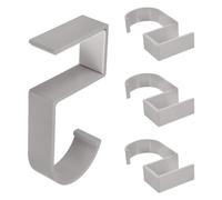 HONITANO 4 Piezas Gancho para Escritorio sin Taladro Soporte Resistente para Bolsos y Mochilas Organizador Versátil para Oficina Aula y Dormitorio Instalación Fácil