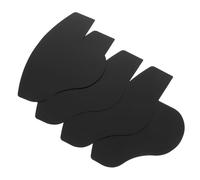 HONITANO 4 piezas Tarjetas de Molde para Línea del Cabello y Barba Plantillas de Moldeo para Aplicación de Fibra Herramienta Compacta y Portátil para Hombre Uso Profesional y Personal