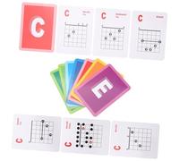 HONITANO 49 piezas Carta de Acordes de Guitarra para Estudiantes y Profesores Gráfico Educativo con Diagramas Claros para Práctica y Aprendizaje Fácil