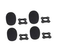 HONITANO 4juegos Cubiertas De Microfono De Antiviento Con Soporte De Goma Antideslizante Para Protección De Micrófonos y Accesorios De Grabación