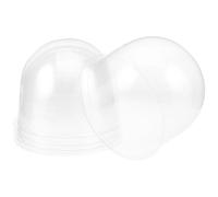 HONITANO 5 Fundas Protectoras para detectores de Humo - Tapa Protectora de plástico rígido de cúpula semicircular - 4,3" x 3,5" - Protección contra Incendios, Barrera Impermeable contra