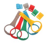 HONITANO 5 Piezas Anillos Gimnasia Niña para Aprender Estar de Asistente Cama y Parque Infantil Instalación sin Herramientas Ejercicios para Bebés de Colores