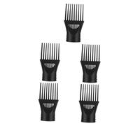 HONITANO 5 piezas Boquilla Secador Pelo Ancha Plástico Duradero Difusor Voluminizador Profesional Compatible
