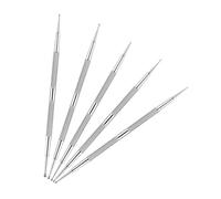 HONITANO 5 piezas Punzones para Uñas de Acero Inoxidable Herramientas Precisas para Pintura Dotting y Aplicación de Rhinestones Uso Profesional y DIY Casa