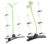 HONITANO 50 piezas Clips para Pelo con Diseño de Brote de Planta Pasadores Creativos para Niñas y Cabello Fino Accesorios Coloridos para Peinados Diarios y Fiestas