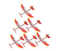 HONITANO 6 Piezas Aviones Planeadores de Bandas Elásticas DIY Juguetes Educativos para Mejora Coordinación Mano- y Habilidades Prácticas