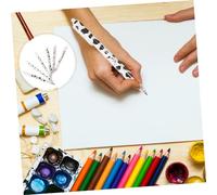 HONITANO 6 Piezas Bolígrafos de Gel Retractiles con Diseño de Vaca Adorable Tinta Suave para Estudiantes y Oficina Conjunto de Escritura Creativa con Aleatorios