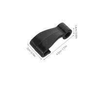 HONITANO 6 Piezas Gancho para Kayak Hebilla de Kayak Ganchos de Almacenamiento de remos el plastico Negro