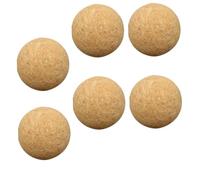 HONITANO 6 Piezas Reemplazables Bolas de Corcho Resistente para Futbolín Profesional de Mesa