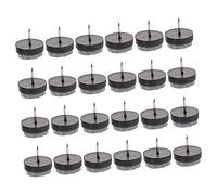 HONITANO 60 Piezas Protectores de Patas Antideslizantes para Muebles Clavos Almohadillas de Fieltro Negras para Sillas y Mesas Fácil Instalación y Reducción de Ruido Protección de