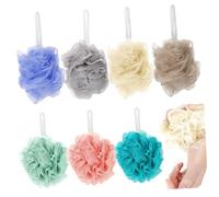 HONITANO 7piezas Bola De Baño Exfoliante Corporal Esponjas De Lufa Para Ducha Esponja De Baño Para Diario Casa o Gimnasio