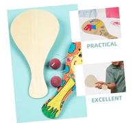 HONITANO 8 Piezas Paletas de Madera para Juguete Diy para Pintura y Dibujo Manualidades Infantiles para Desarrollo Motriz y Coordinación Visual para Actividades Casa y Educación Temprana