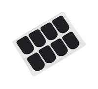 HONITANO 8piezas Boquilla Para Clarinete Almohadillas Negras Para Saxofón y Clarinete Parches Para Instrumentos Musicales Uso Prácticas y Conciertos