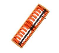 HONITANO Ábaco Aritmético de Tradicional para Estudiantes Contador de Cuentas Chino Duradero Herramienta Educativa para Matemáticas Primaria