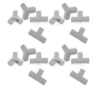 HONITANO Accesorios para Valla de Niña con Conectores Esquina de Plástico con Ventosas Reforzadas para Seguridad Interior y Fijación Antideslizante