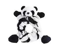 HONITANO Banda el Pelo de Peluche con Diseño de Oso Soporte para Coletas Herramienta para Hacer Moños en Tonos Claros y Oscuros para Fiestas de Cumpleaños y Días