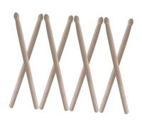 HONITANO Baquetas de Cintura de Madera para Kit de 4 Pares para Percusión Mazos Ergonómicos y Ligeros Ideales Adultos Interpretación Musical