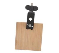 HONITANO Bloque de Madera Percusión Cuadrado Campana de Vaquilla para Batería Instrumento de Percusión Duradero con Tono Auténtico Montaje para Banda y Actuaciones Musicales