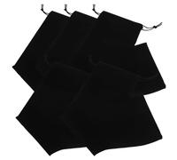 HONITANO Bolsa Cordón Ajustable para Rizador y Plancha de Pelo Juego de 5 Unidades Tamaño 12X44 CM Bolsa de Almacenamiento de Terciopelo para Viaje y Uso Salones de Belleza