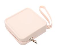 HONITANO Bolsa de Silicona Portátil y Textura Similar Piel Diseño Compacto para Compresas Sanitarias Adecuado para Niñas Jóvenes en Su Primer Período Menstrual