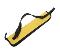 HONITANO Bolsa para Baquetas de Percusión Portátil de 600D Oxford Soporte para 4 Pares de Baquetas Color Amarillo Funda Resistente a Impactos para Almacenamiento y Transporte en Batería