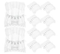 HONITANO Bolsa Protectora Inflable para Botellas de Vidrio, 24 Unidades, Amortiguación de Columna de Aire, Reutilizable y Resistente para Transporte Seguro