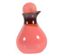 HONITANO Botella de Cerámica para Aceite Esencial Duradera y Ligera Diseño Elegante Rojo Recipiente Práctico para Aromaterapia y Salones de
