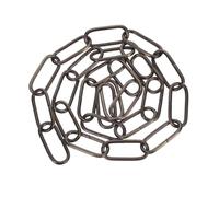 HONITANO Cadena de Hierro para Lámparas de Techo, 1 M de Largo y 4 Mm de Grosor, Resistente con Capacidad de Carga de 20 Kg para Suspender Objetos