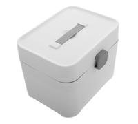 HONITANO Caja De Herramientas De Manicura Portátil De Doble Capa Para Uñas Organizador De Herramientas De Belleza Almacenamiento Para Esmaltes y Uñas Postizas Práctico y Elegante Para