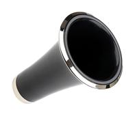 HONITANO Campana De Clarinete De Plástico Negra Para Principiantes, Campana De Clarinete De Repuesto Ligera y Portátil, Accesorio Musical De Tamaño Reducido Para Instrumentos De Viento