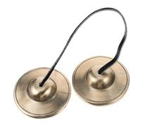 HONITANO Campana Tingsha de Cobre para Meditación y Yoga Instrumento de Percusión Manual Ligero y Compacto Sonido Armónico para Terapia y Prácticas Zen