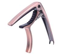 HONITANO Capo para Guitarra Acústica y Eléctrica Abrazadera Metálica Duradera Diseño Compacto y Ligero Accesorio para Folk y Ukelele Resistente al Diario para Transposición Precisa