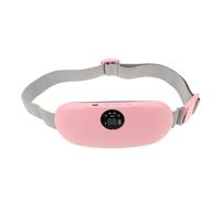 HONITANO Cinturón Eléctrico Calefactor Para Cólicos Menstruales 1 Unidad, Almohadilla Térmica Para Abdomen Con Masaje Vibratorio, Calentamiento Rápido y Ajustable, Uso Portátil Para Período Femenino