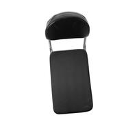 HONITANO Cojín Asiento Bicicleta Engrosado con Respaldo para Adultos y Compatible con Portaequipajes Trasero y Seguro para Paseos